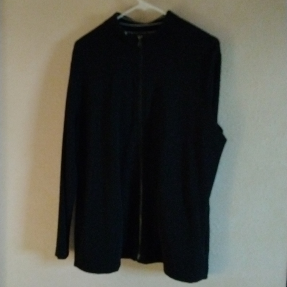 Chico's Travelers Zipper Jacket Size 2